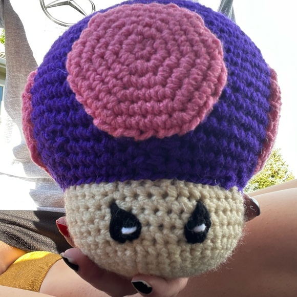 Bestseller Hand Crocheted Super Mario Mushrooms! RESTOCKED - Picture 14 of 14